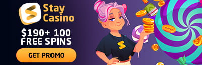 Stay Casino 200% welcome bonus