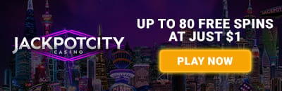 Jackpot City 80 Free Spins