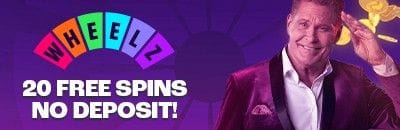 Wheelz Casino 20 free spins